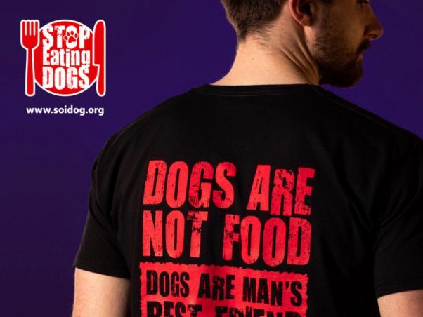 BUY YOUR STOP EATING DOGS T SHIRT NOW